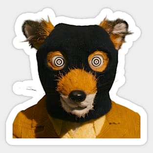 fantastic mr fox Sticker